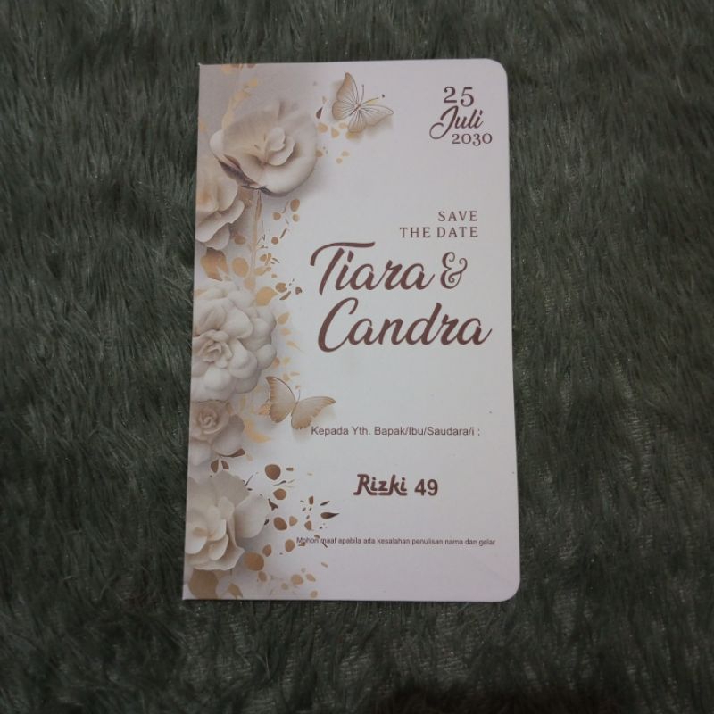 Undangan Cetak Super Murah (Rizki 49)