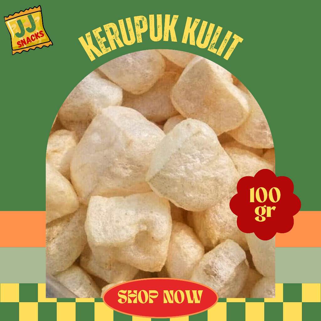 

JJ Snack Kerupuk Kulit 100gr
