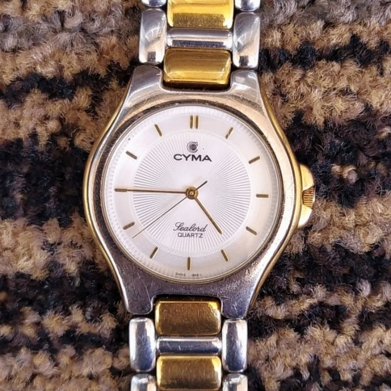 LUXURY WATCH CYMA LEALORD QUARTZ M413 LE LOCLE SWITZERLAND