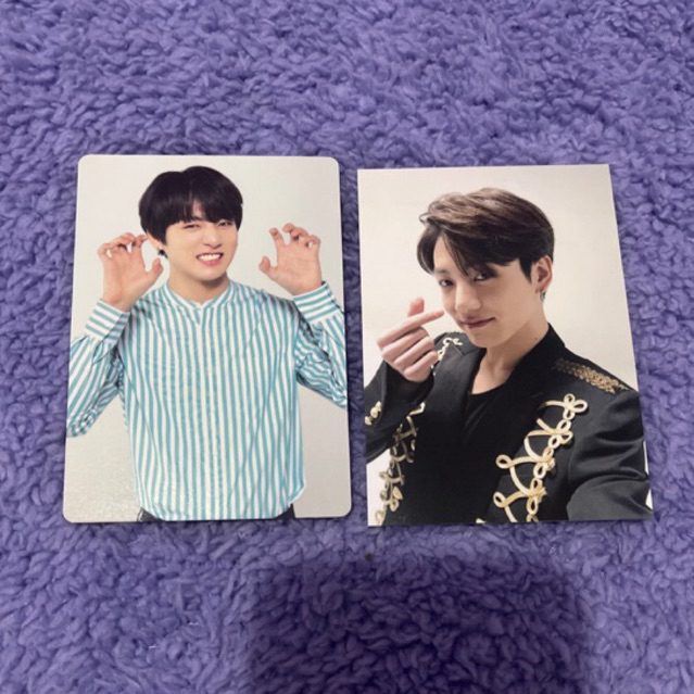 READY STOCK OFFICIAL BTS JUNGKOOK LOVE YOURSELF JP DAN SPEAK YOURSELF COIN POUCH MINI PHOTOCARD