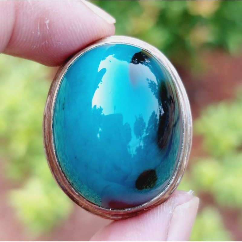 CINCIN BATU BACAN DOKO TOP QUALITY SIZE JUMBO◇RING PERAK HANDMADE 15GRAM (PROMO)