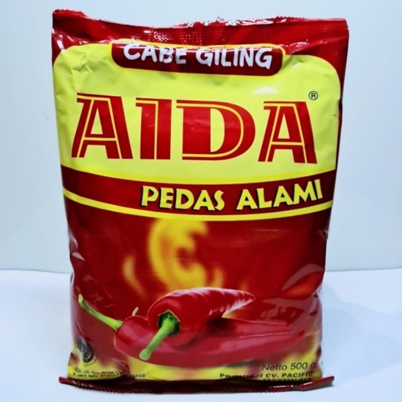 

Bubuk Cabe Kasar Kering AIDA (500g)