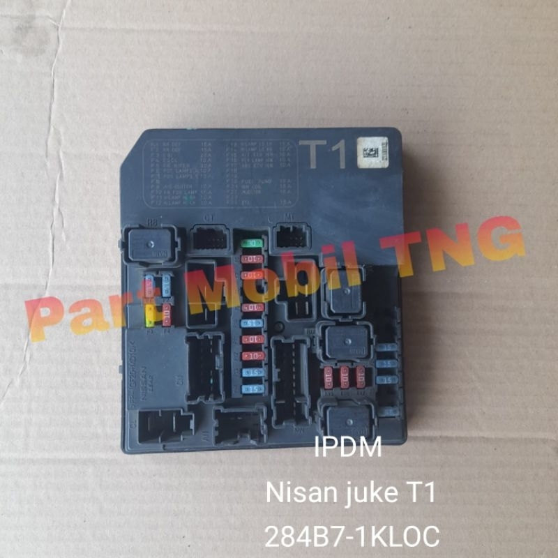 IPDM BCM Box Sikring Nissan Juke T1 284B7-1KLOC