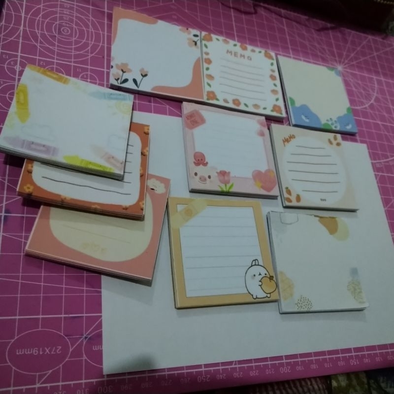 

Loarna Jurnal Memopad Mini Handmade Kertas Memo Bahan Jurnal Craft
