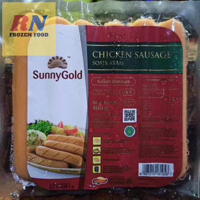 

Sunny Gold Sosis ayam 400 gr Sosis Diet Keto