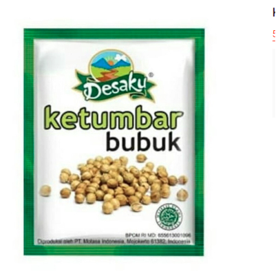 

KETUMBAR BUBUK DESAKU (1 RENCENG)