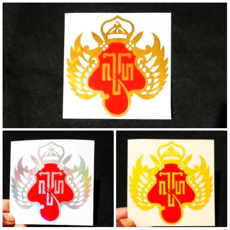 STICKER CUTTING LOGO KRATON JOGJA