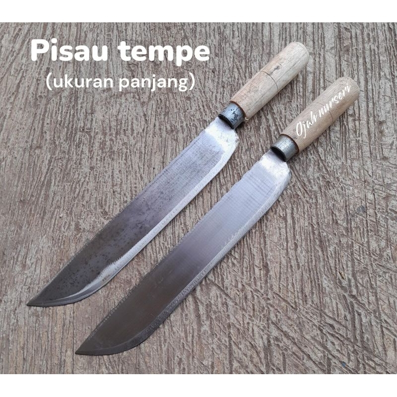 PISAU TEMPE / PISAU SEMANGKA BAHAN BAJA PLAT GERGAJI