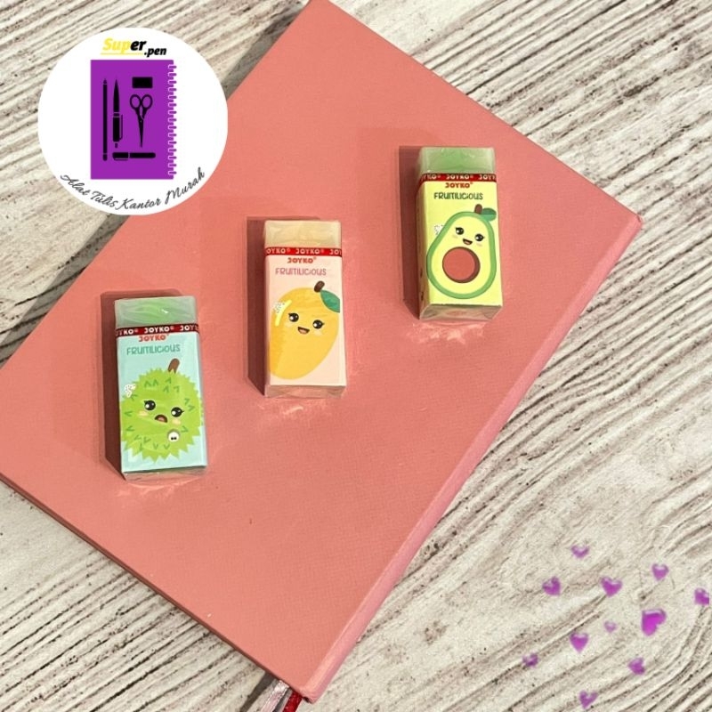 

PENGHAPUS JOYKO ER-135 HAPUSAN BUAH WAJAH ALAT-ALAT SEKOLAH AESTHETIC COD SUPER LUCU