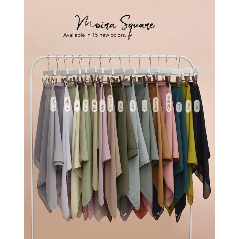 MOIRA SQUARE BY AYU BY AYU LESTARI [READY SIAP KIRIM]