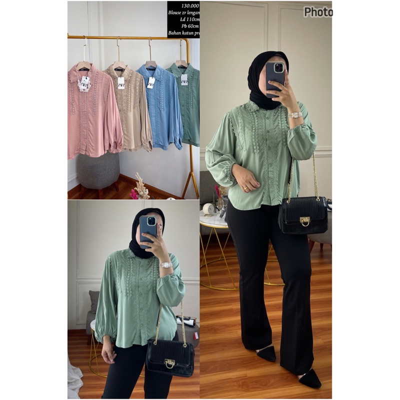 brokat import blouse ZR || blouse brokat import blouse brokat import