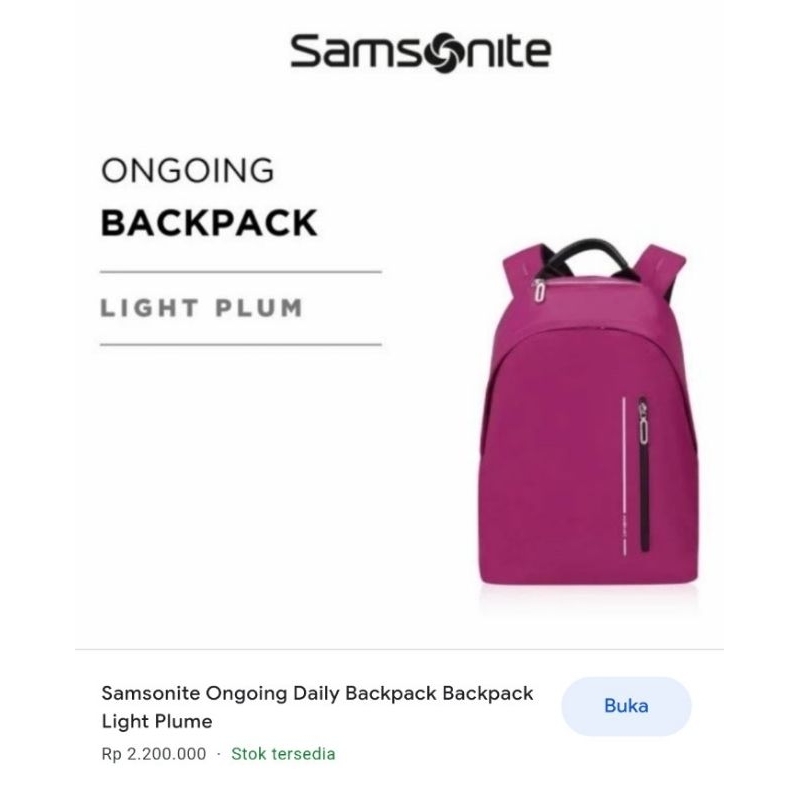 Tas Ransel Original Samsonite