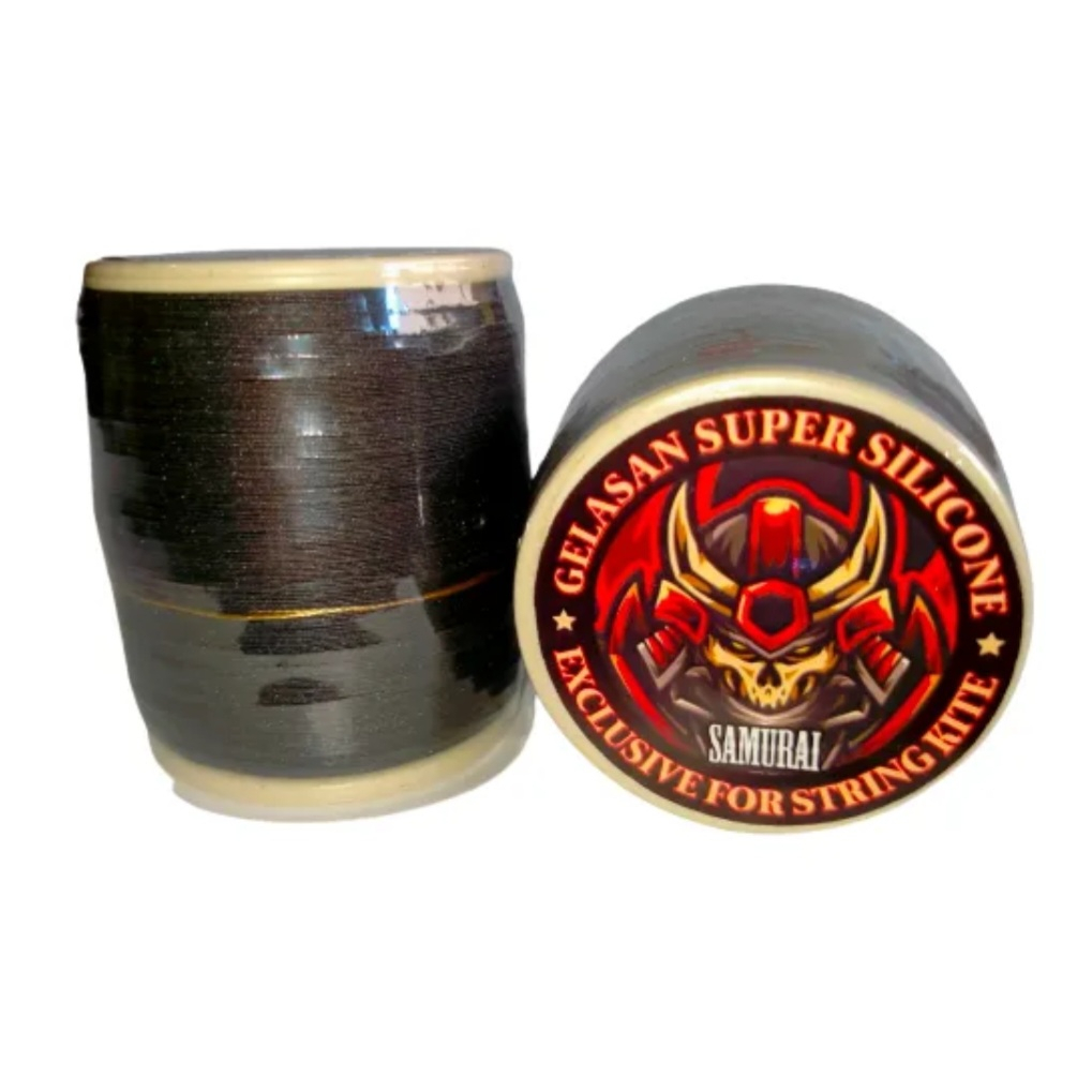 Senar Gelasan Super Tajam SAMURAI-Benang Layangan Gelasan Super Tajam Free Pelindung Jari-2000 Yard