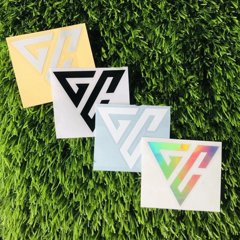 

Sticker logo GC cutting hologram viral