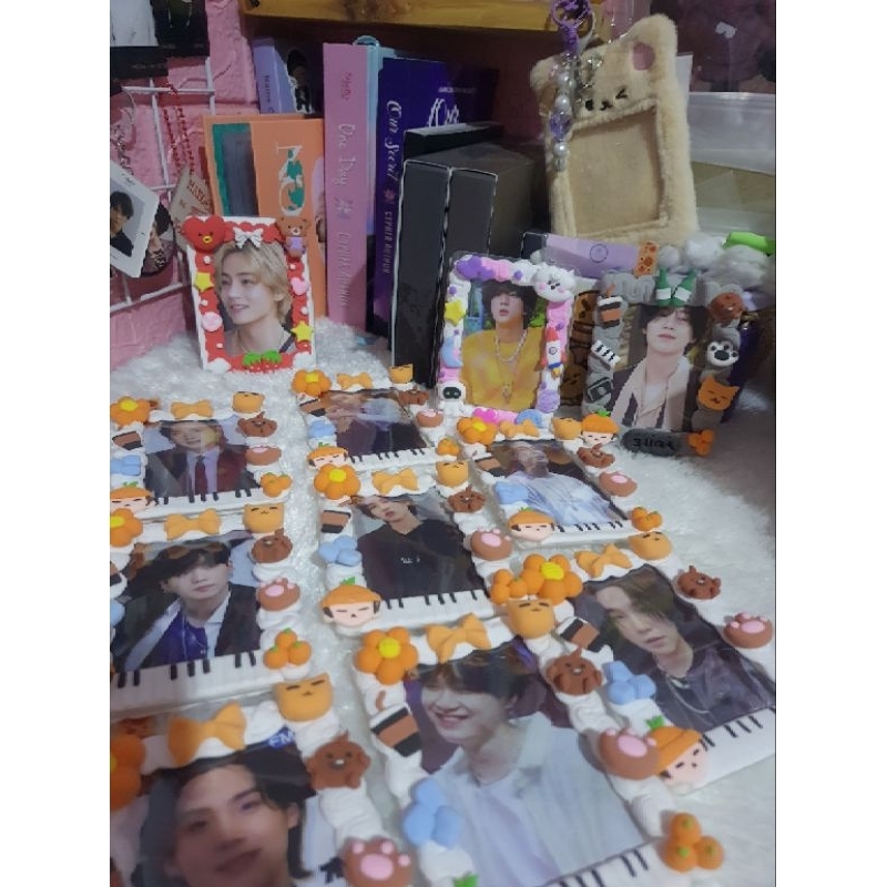 TOPLOADER & ACRYLIC DECO CLAY HANDMADE BTS