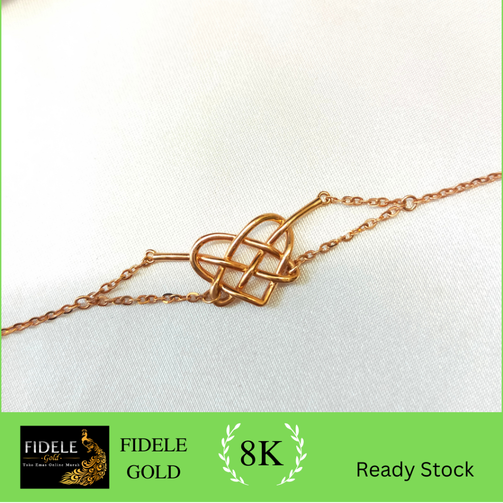 [Kids] Gelang Anak Ikatan cinta rose gold gelang Reyna Andin
