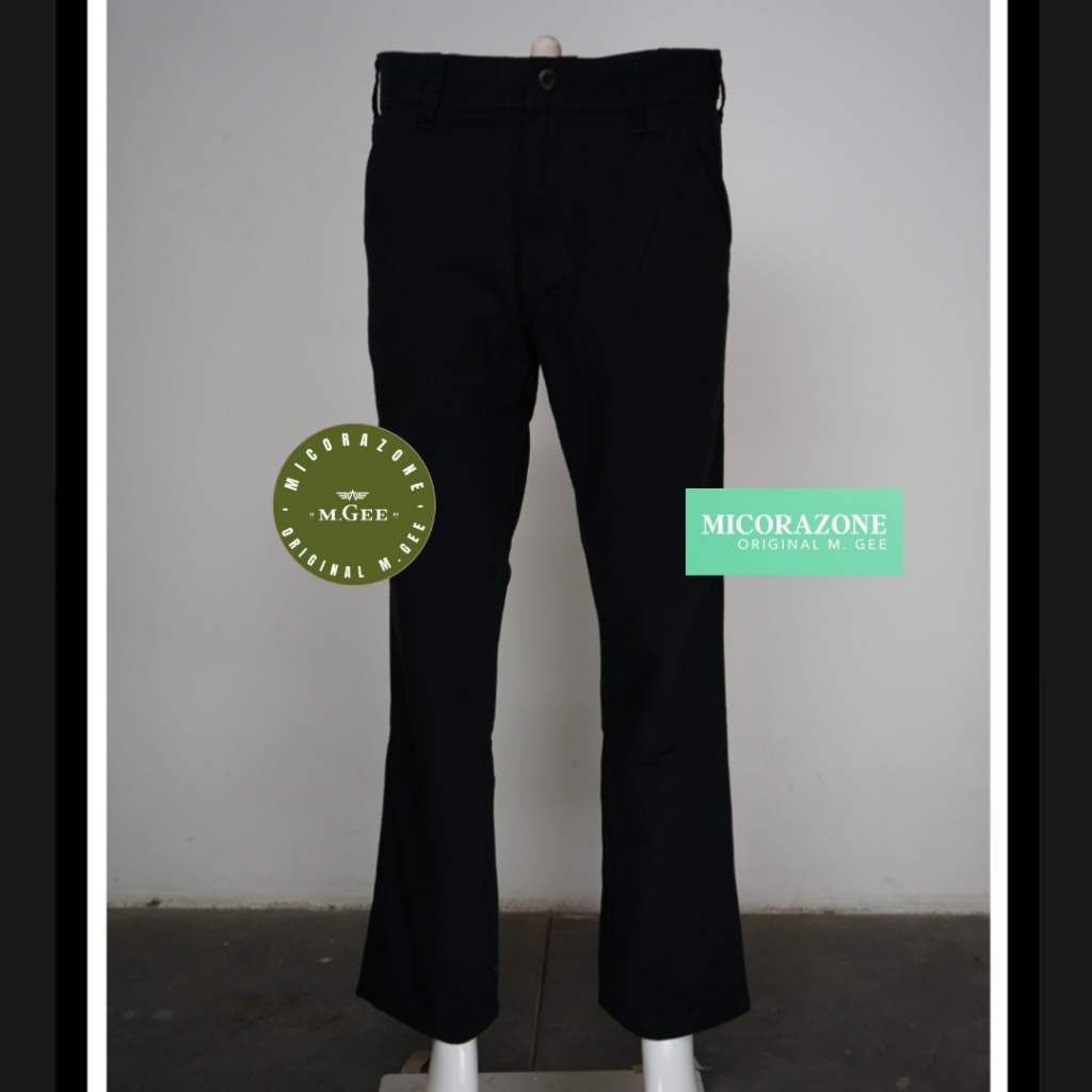 Celana Original MGEE - Celana Panjang Chino MGEE Forza 046 Black