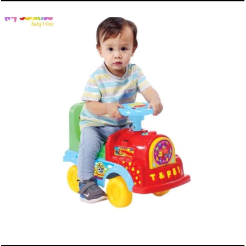DIJAMIN ORI mainan anak shp tf 81 tf81 ride on berkendara tunggang kereta api shp toys