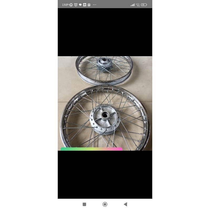 VELG JARI JARI SUPRA X 125 OLD 1 PASANG