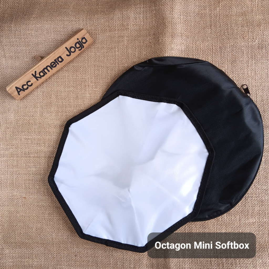 Mini Diffuser Segi Delapan / Flash Octagon Softbox Diffuser Kamera