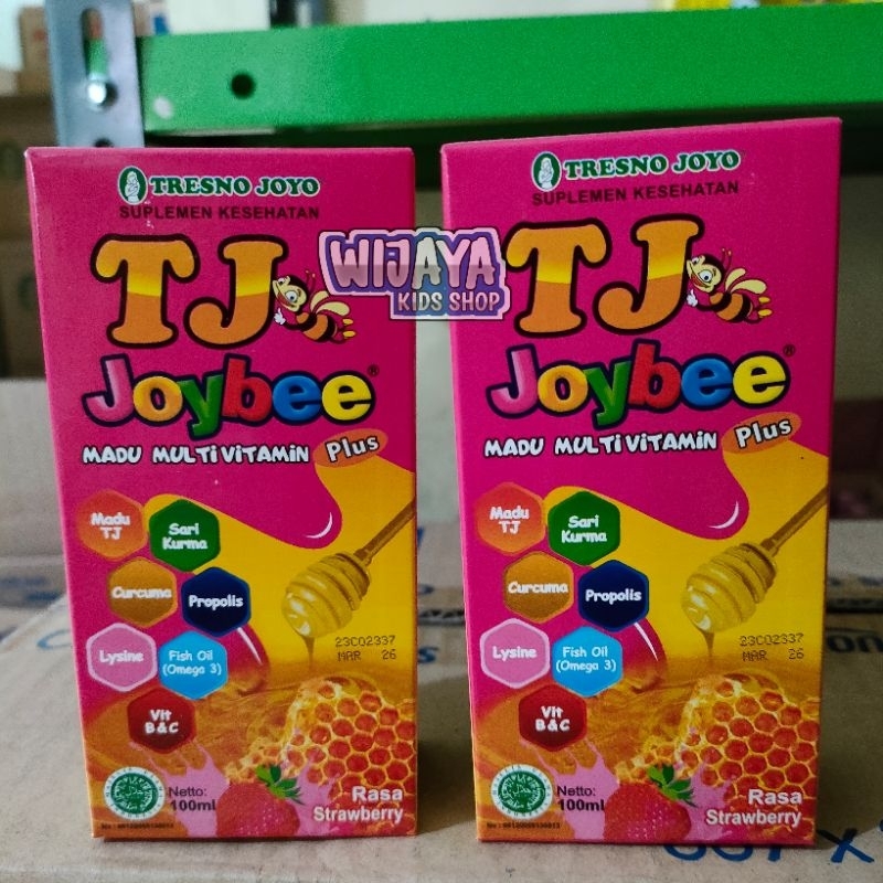 

MADU TJ JOYBEE Rasa Strawberyy | Madu Multi Vitamin | Madu Tj Tresno Joyo - wijaya kids shop