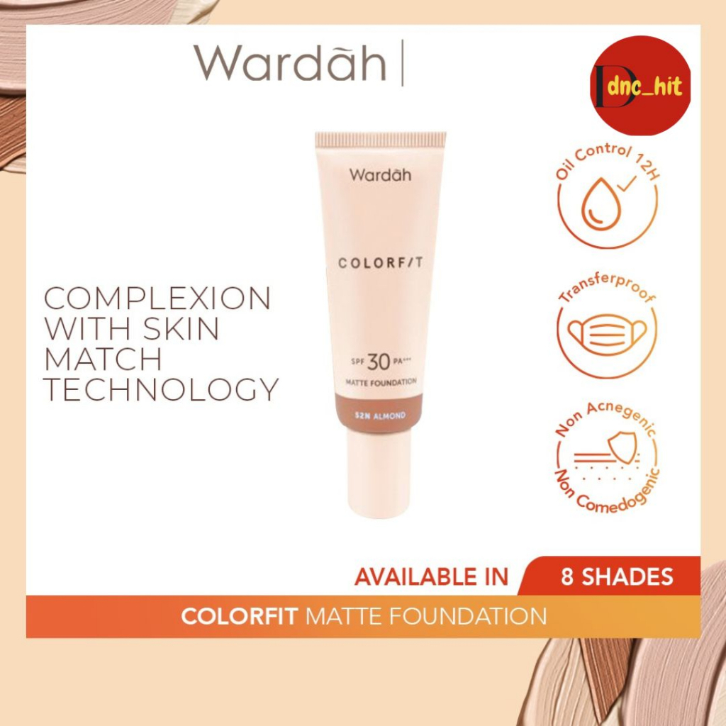 Wardah Colorfit Matte Foundation / Wardah Foundation
