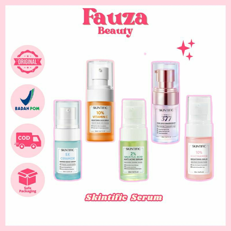 (COD) Skintific Serum | Skintific Acne Serum | Skintific Brightening Serum | Skintific Dark Spot Ser