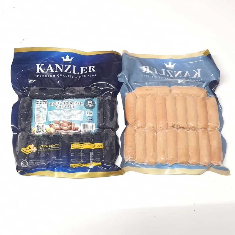 

Kanzler BeefSosis Coctail 250gr