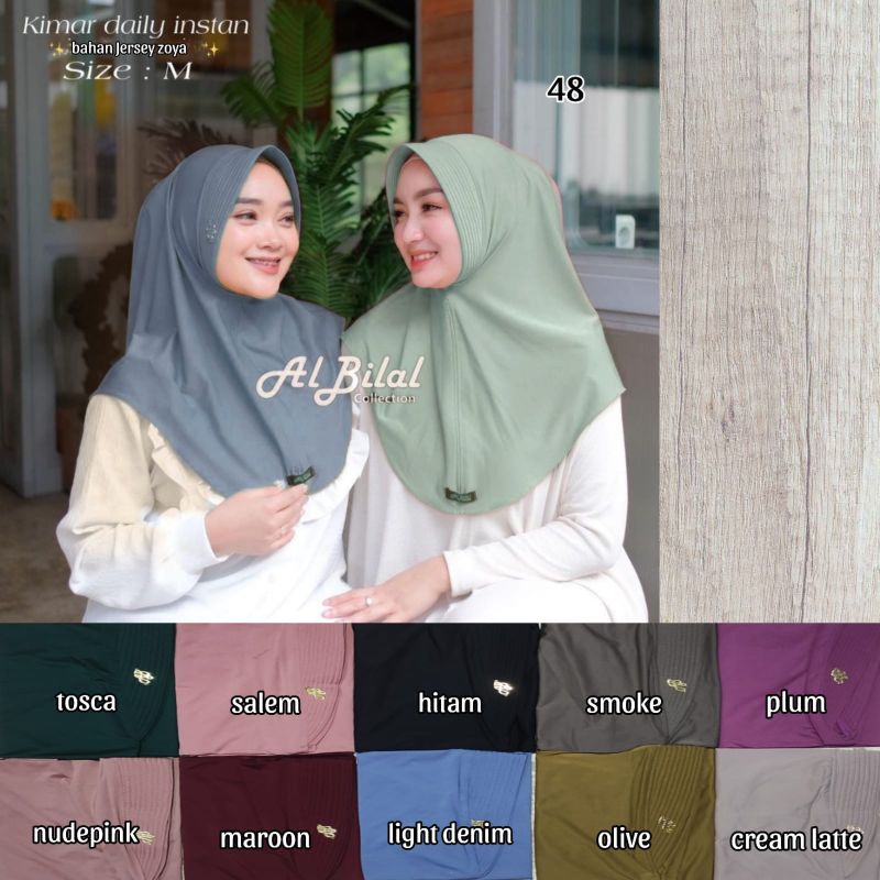 bergo sport m /bergo daily polos instan M albilal / bergo daily Zoya Albilal / bergo pendek
