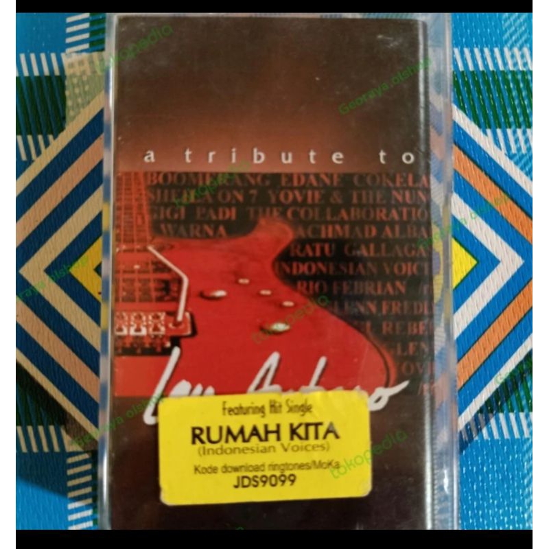 Kaset A TRIBUTE TO IAN ANTONO( Boomerang, edane, coklat, so7 dll )