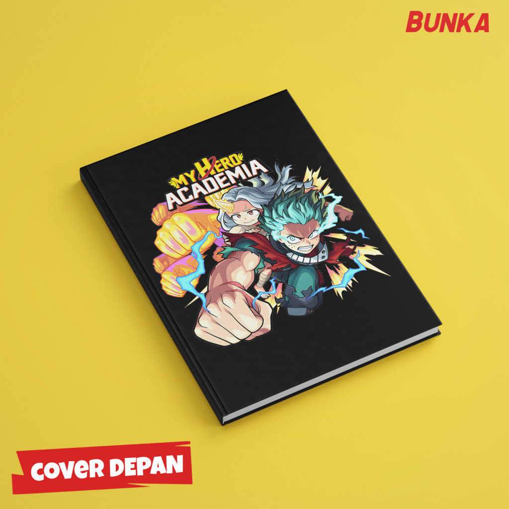 

Note Book Aesthetic Anime Boku no Hero Academia Midoriya Design Hardcover A5 Buku Tulis Catatan Notes Agenda Planner Jurnal vintage buku catatan story book kado anniversary valentine cowok cewek murah