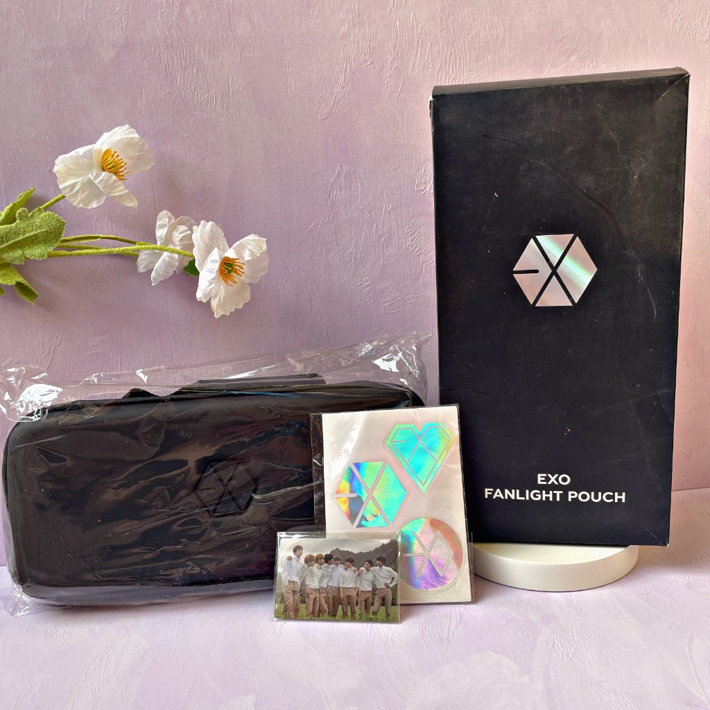 [Ready Stock] Pouch lightstick exo ver 3 official