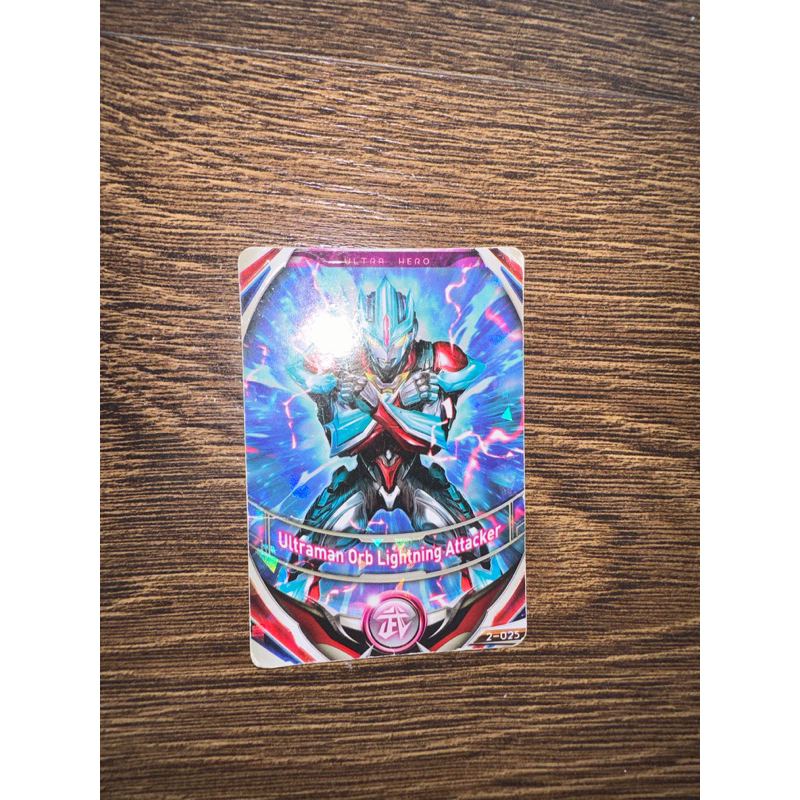 Ultraman Fusion fight Ver.3 Original Card ultraman ORB