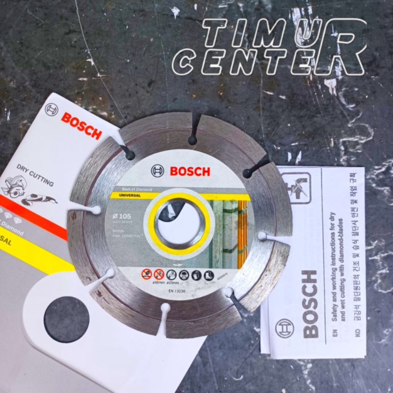 Mata Pisau Gerinda Keramik 4 inch BOSCH Pemotong Keramik Granit Marmer