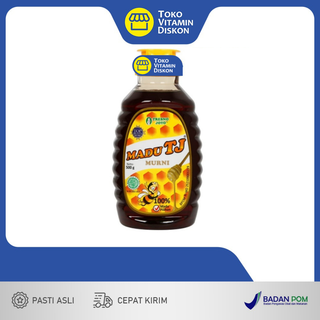 

MADU TJ MURNI - 500 GR UNTUK MENINGKATKAN DAYA TAHAN TUBUH