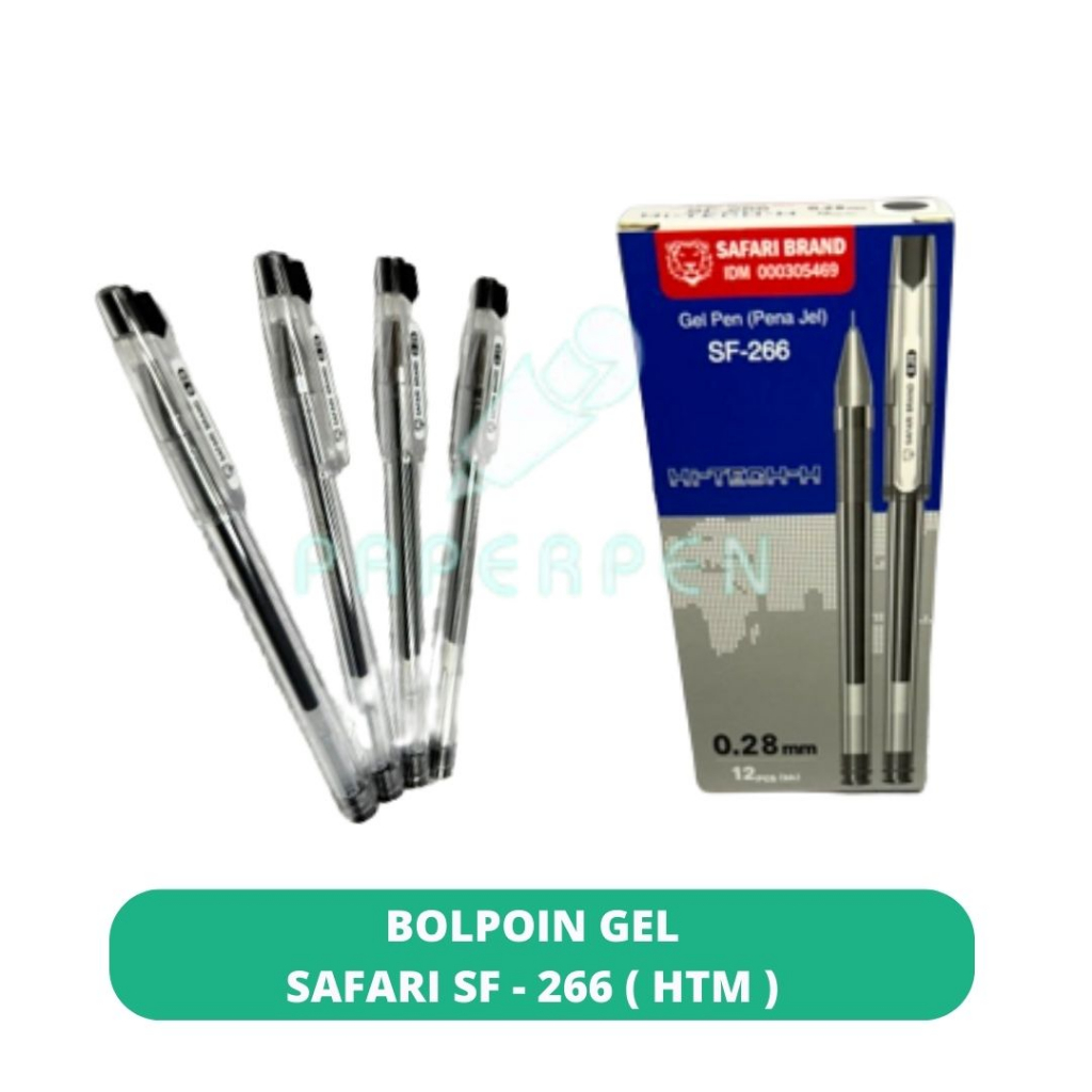

1 Lusin Bulpoin Safari Sf266 Hitam