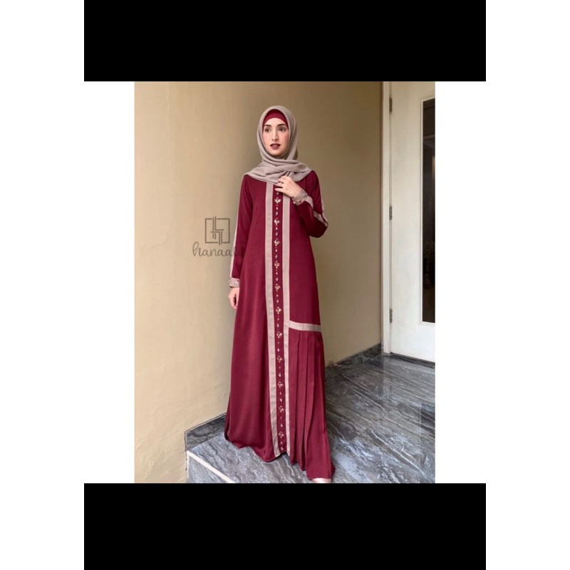 preloved gamis hanaali.id (ghania dress)