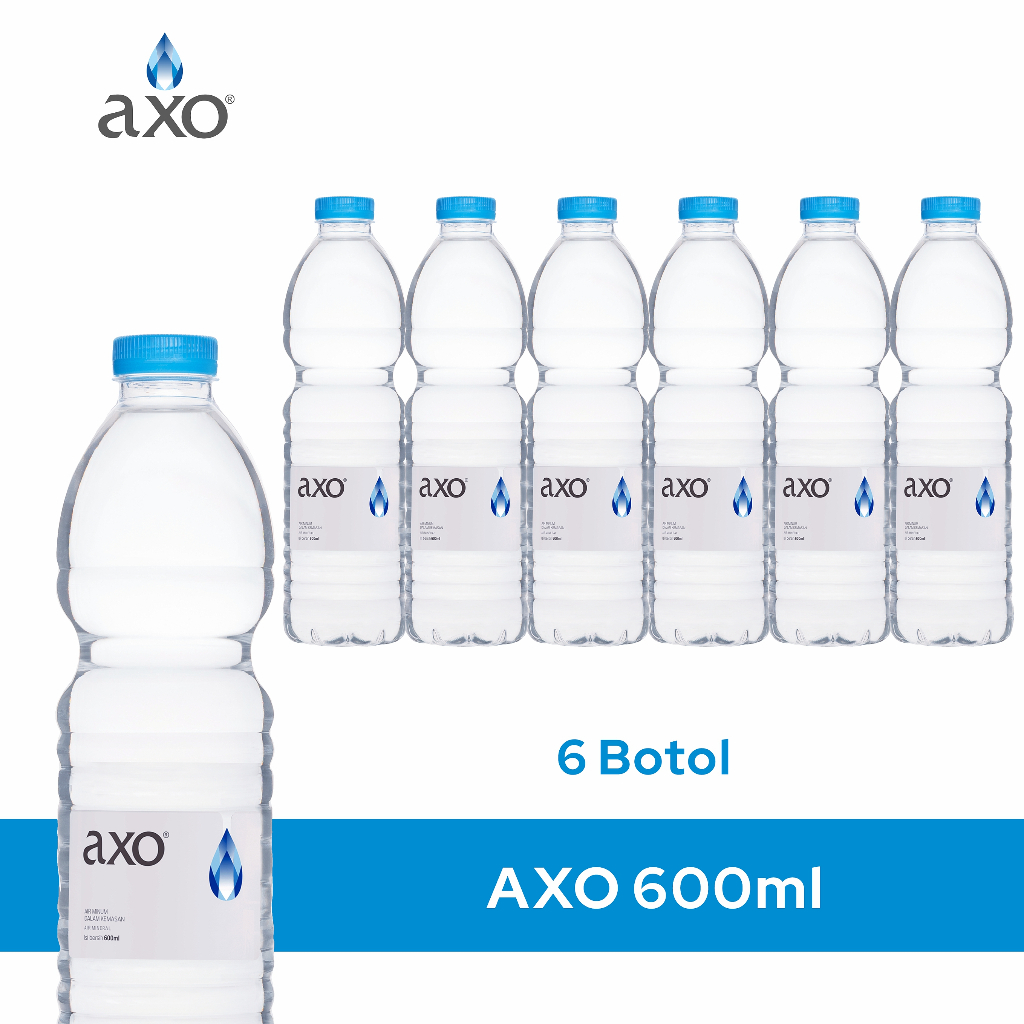 

Axo Air Mineral Softpack 600 ml x 6 Botol