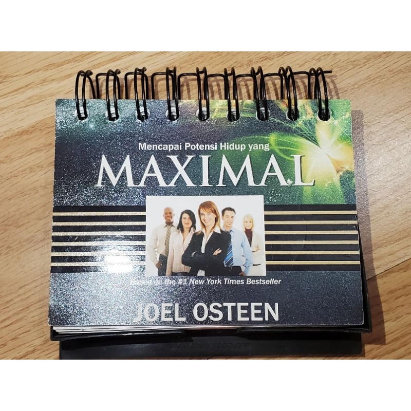 

PROMO!!! Kalender mencapai potensi hidup yang maksimal by Joel Osteen