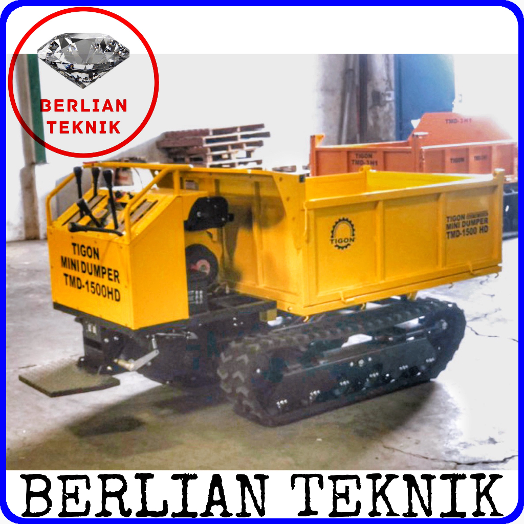 Mini Dumper Crawler TIGON TMD 1500 HD | Load 1.5 Ton