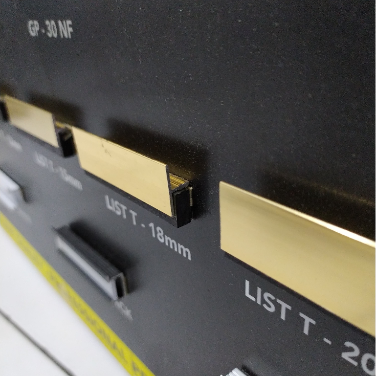 NEW FIT LIST ALUMINIUM PROFILE LIST T LIST EDGING PLAT T 6mm T 6 mm