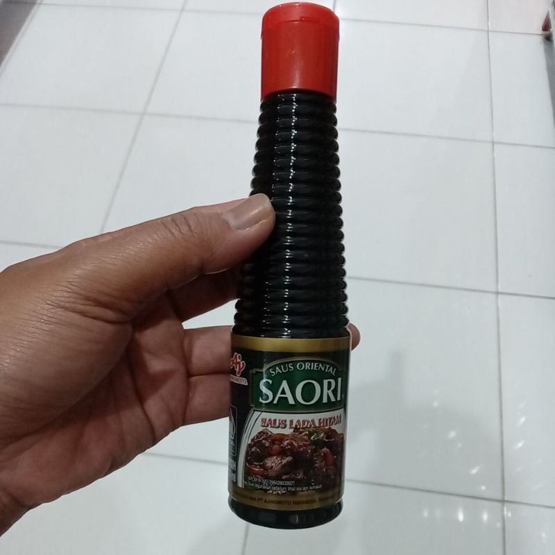 

Saori Saus Oriental 135ml Saus Lada Hitam Botol