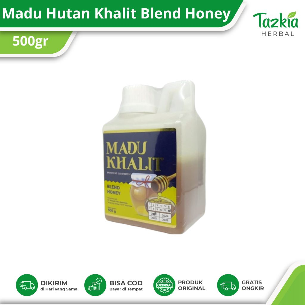 

Khalit 500gr - Madu Hutan Khalit Blend Honey Original