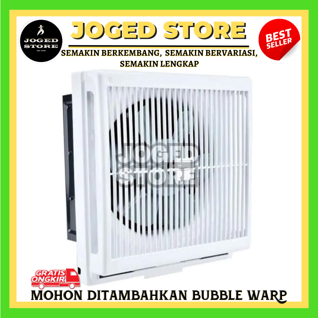 Exhaust Fan Dinding Maspion MV-200 NEX | Kipas Hisap Dinding | Exhaust