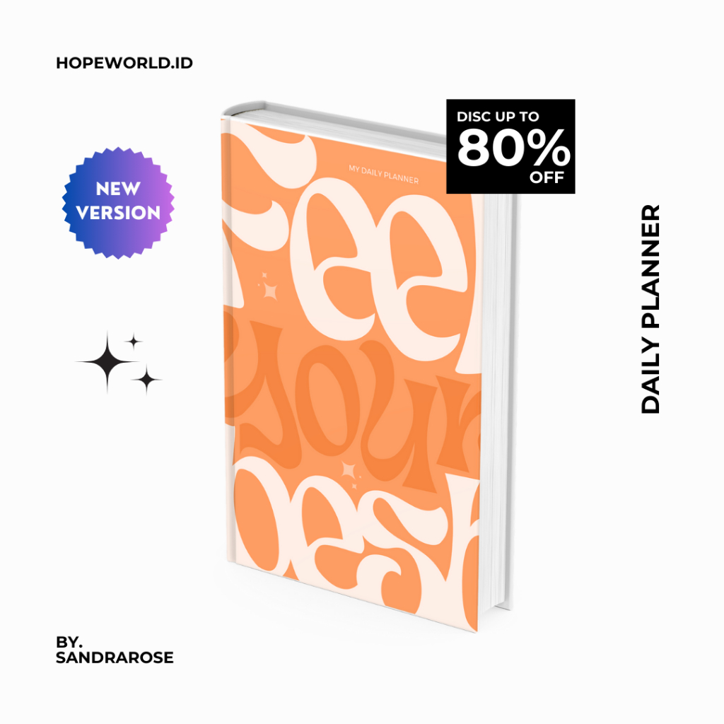 

Daily Planner - Feel Your Best by SANDRAROSE, Daily Journal, To Do Planner, Buku Jurnal, Diary Book, Buku Diary, Planner, Buku Catatan Harian, Buku Agenda