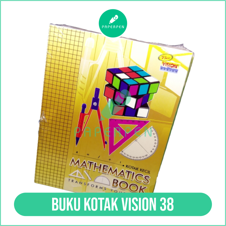 

1 Pak Buku Kotak Vision 38