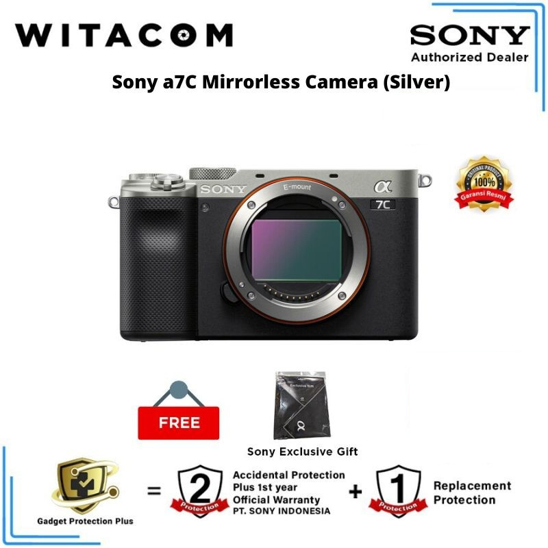 Sony Alpha A7C Sony A7C Sony A 7C Sony A7 C Body Only - Silver
