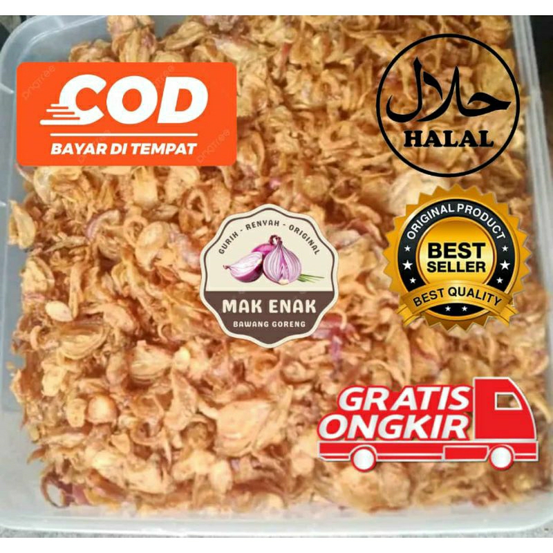 

BAWANG GORENG, BRAMBANG GORENG RENYAH GURIH BAGOR GRADE A KLALITAS TERBAIK