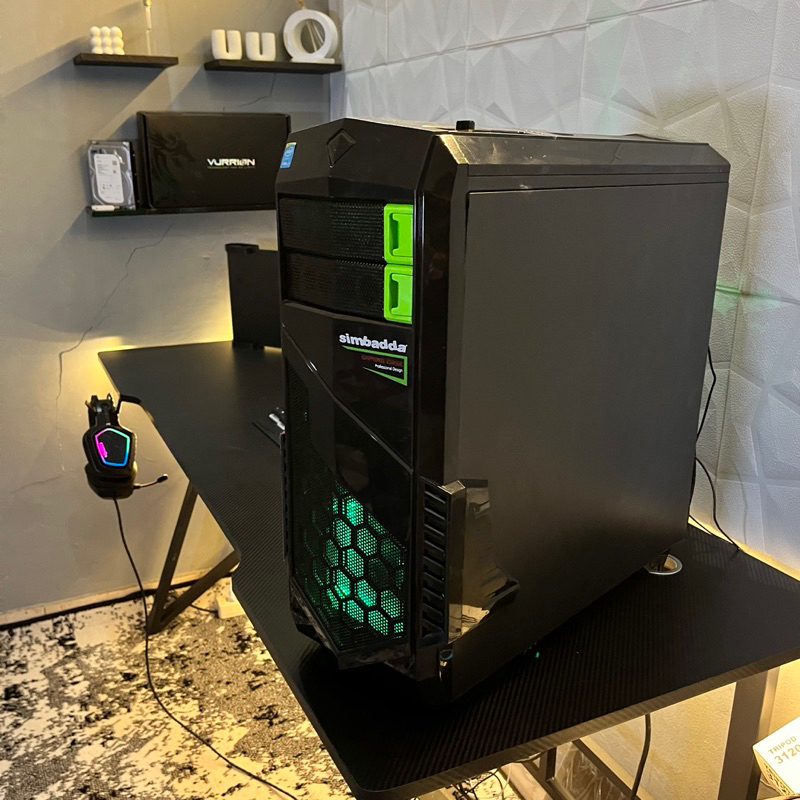 Casing PC Bekas ATX Micro ATX Tanpa PSU USB Depan Kondisi Normal Siap Rakit