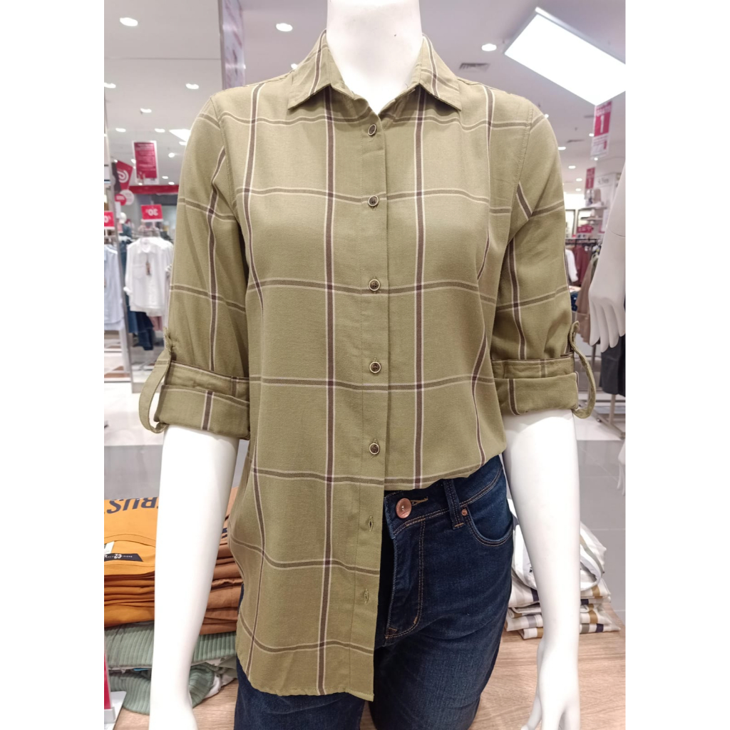 Kemeja kotak kotak c2 terlaris